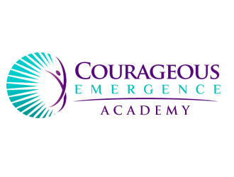 Courageous Emergence logo design by Coolwanz