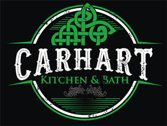 Carhart Kitchen & Bath logo design by coco