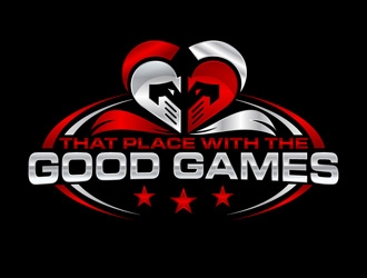 That Place With The Good Games logo design by DreamLogoDesign