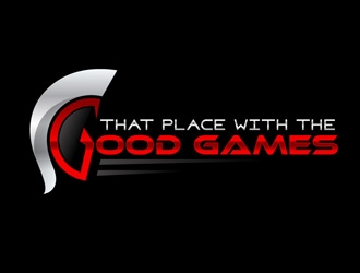 That Place With The Good Games logo design by DreamLogoDesign