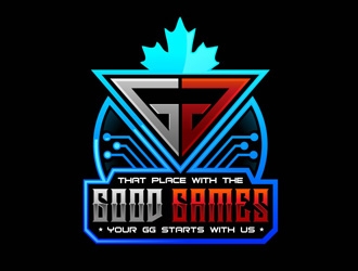 That Place With The Good Games logo design by DreamLogoDesign