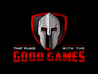 That Place With The Good Games logo design by pencilhand