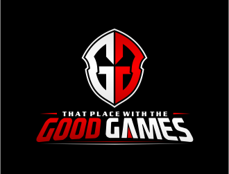 That Place With The Good Games logo design by evdesign
