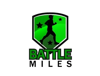 BATTLE MILES logo design by samuraiXcreations