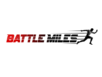 BATTLE MILES logo design by schiena