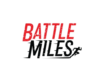 BATTLE MILES logo design by Eliben