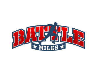BATTLE MILES logo design by ekitessar