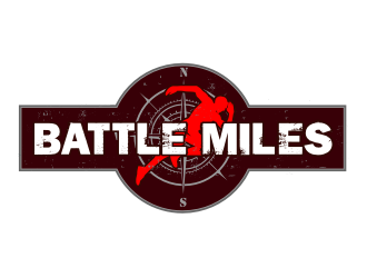BATTLE MILES logo design by coco