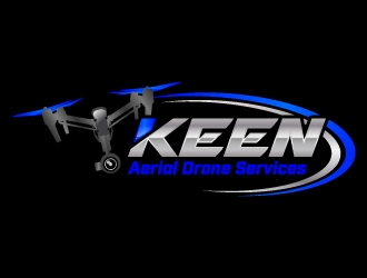 Keen Aerial Drone Services logo design by jaize
