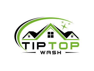 Tip Top Wash logo design by done