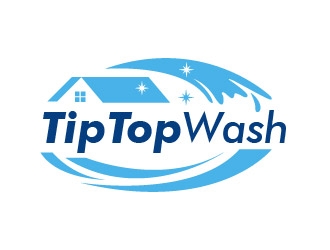 Tip Top Wash logo design by graphica