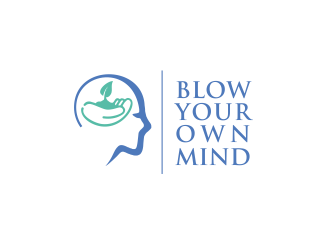 Blow Your Own Mind logo design by YONK