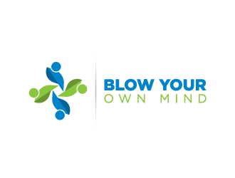 Blow Your Own Mind logo design by pencilhand