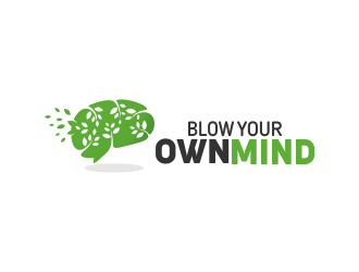 Blow Your Own Mind logo design by mikael