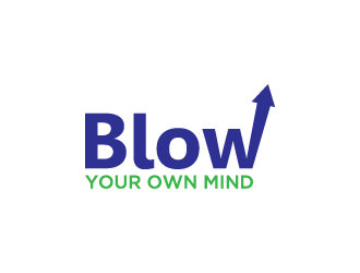 Blow Your Own Mind logo design by denfransko