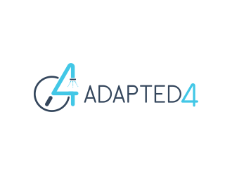 Adapted4 logo design by LOVECTOR