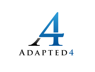 Adapted4 logo design by BeDesign