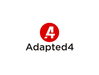 Adapted4 logo design by sheilavalencia