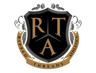 Ripped Threads Athletics  logo design by daywalker