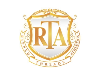 Ripped Threads Athletics  logo design by daywalker