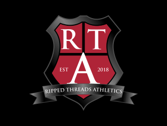 Ripped Threads Athletics  logo design by Kruger