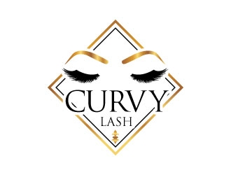 Curvy Lash  logo design by uttam