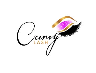 Curvy Lash  logo design by uttam