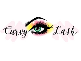 Curvy Lash  logo design by shere