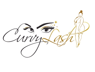 Curvy Lash  logo design by shere