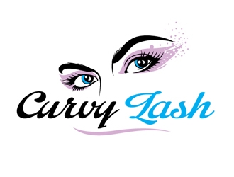 Curvy Lash  logo design by shere