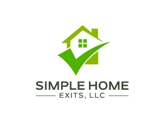 Simple Home Exits, LLC logo design by nehel