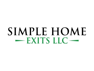 Simple Home Exits, LLC logo design by mckris