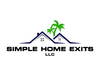 Simple Home Exits, LLC logo design by jetzu