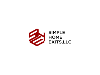 Simple Home Exits, LLC logo design by L E V A R