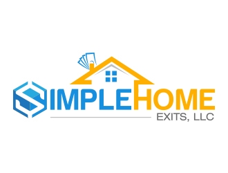 Simple Home Exits, LLC logo design by fawadyk