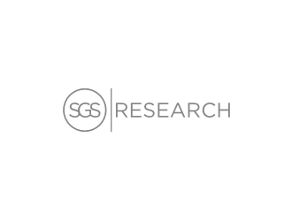 SGS Research logo design by blessings
