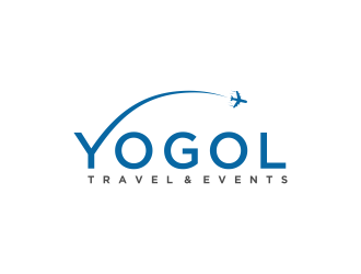 Y.O.G.O.L       Or       Yogol Travel  & Events logo design by ammad