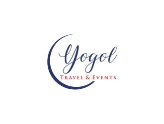 Y.O.G.O.L       Or       Yogol Travel  & Events logo design by bricton