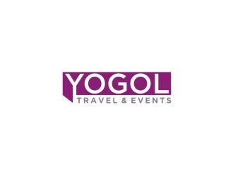 Y.O.G.O.L       Or       Yogol Travel  & Events logo design by bricton