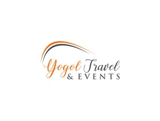 Y.O.G.O.L       Or       Yogol Travel  & Events logo design by bricton