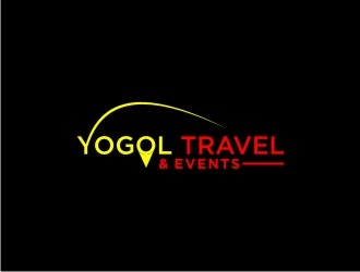 Y.O.G.O.L       Or       Yogol Travel  & Events logo design by bricton