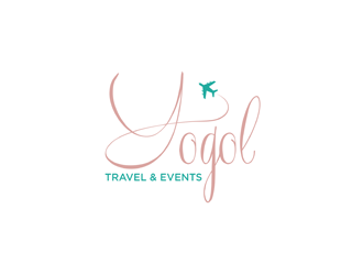 Y.O.G.O.L       Or       Yogol Travel  & Events logo design by bomie
