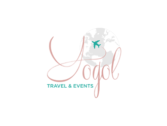 Y.O.G.O.L       Or       Yogol Travel  & Events logo design by bomie