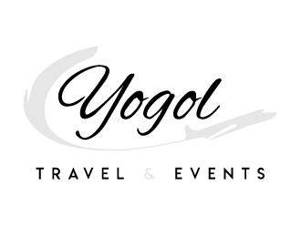 Y.O.G.O.L       Or       Yogol Travel  & Events logo design by Roco_FM