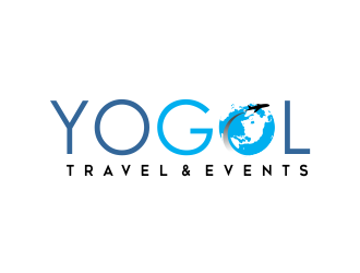 Y.O.G.O.L       Or       Yogol Travel  & Events logo design by AisRafa