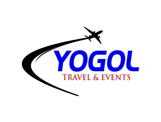 Y.O.G.O.L       Or       Yogol Travel  & Events logo design by mckris