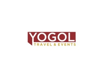 Y.O.G.O.L       Or       Yogol Travel  & Events logo design by bricton