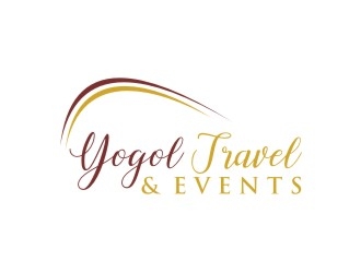 Y.O.G.O.L       Or       Yogol Travel  & Events logo design by bricton