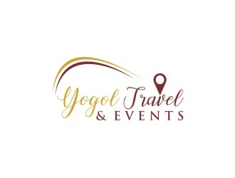 Y.O.G.O.L       Or       Yogol Travel  & Events logo design by bricton