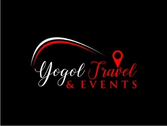 Y.O.G.O.L       Or       Yogol Travel  & Events logo design by bricton